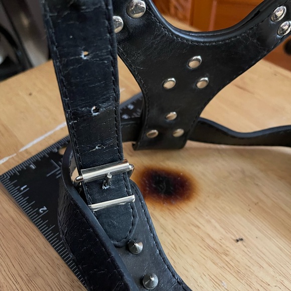 Spike Studded Dog Harness Black Training Med to Large dog - Picture 7 of 12
